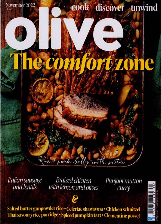 Olive Magazine Subscription Buy at Newsstand.co.uk Cooking & Food