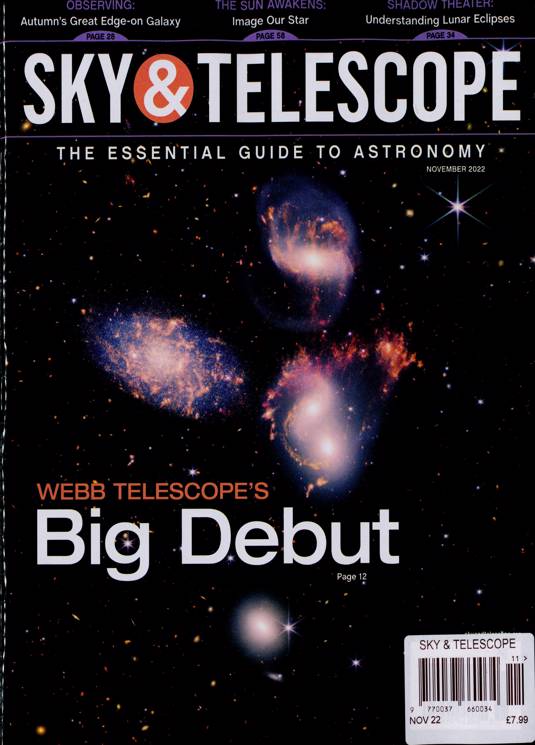 Sky And Telescope Magazine Subscription Buy at Newsstand.co.uk