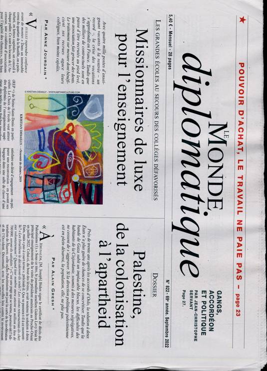 Le Monde Diplomatique Magazine Subscription Buy at Newsstand.co.uk French
