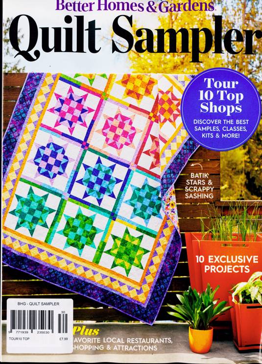 Bhg Quilt Sampler Magazine Subscription Buy at Newsstand.co.uk Quilting