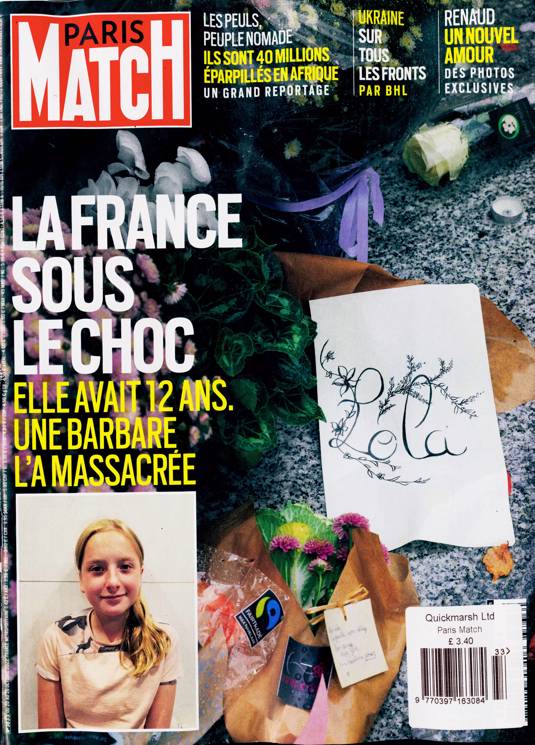 Paris Match Magazine Subscription | Buy at Newsstand.co.uk | French