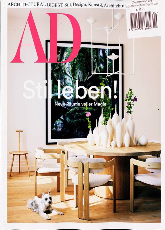 Architectural Digest German Magazine Subscription Buy at Newsstand.co