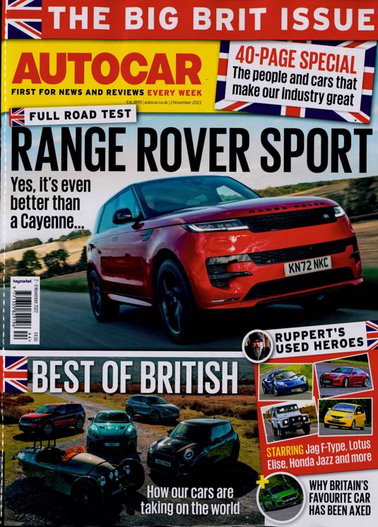 Autocar Magazine Subscription Buy at Newsstand.co.uk General Car