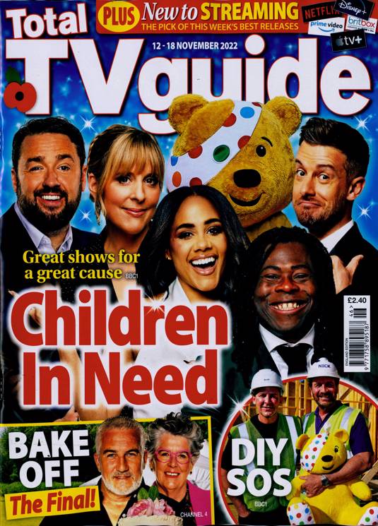 Total Tv Guide England Magazine Subscription Buy at Newsstand.co.uk