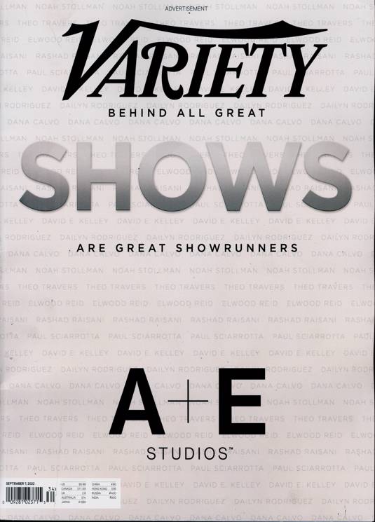 Variety Magazine Subscription Buy at Newsstand.co.uk Media