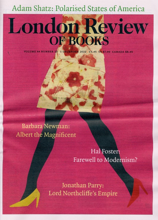 London Review Of Books Magazine Subscription Buy at Newsstand.co.uk
