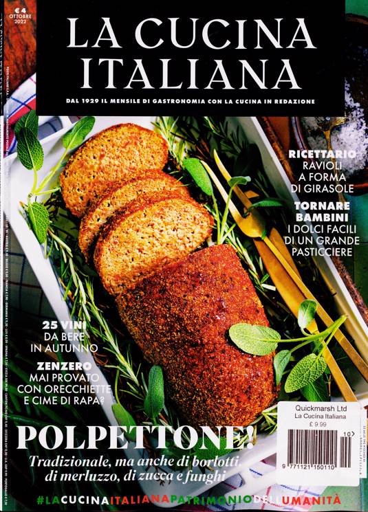 La Cucina Italiana Magazine Subscription | Buy at Newsstand.co.uk | Italian