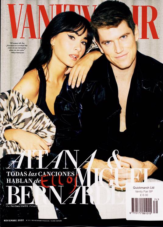 Vanity Fair Spanish Magazine Subscription Buy at Newsstand.co.uk