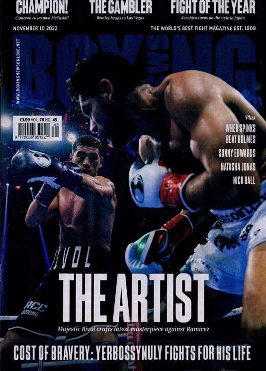Boxing News Magazine Subscription Buy at Newsstand.co.uk Ring & Combat