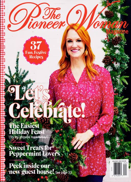 Pioneer Woman Magazine Subscription Buy at Newsstand.co.uk Cooking & Food