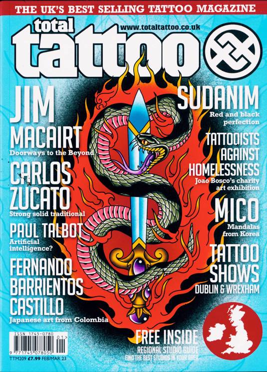 Total Tattoo Magazine Subscription | Buy at  | Tattoo