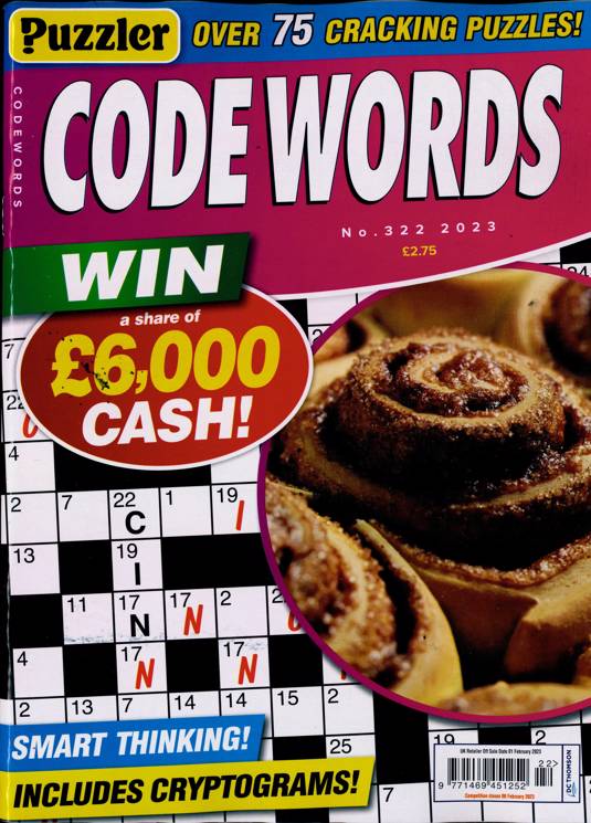Puzzler Codewords Magazine Subscription | Buy at Newsstand.co.uk | Codeword