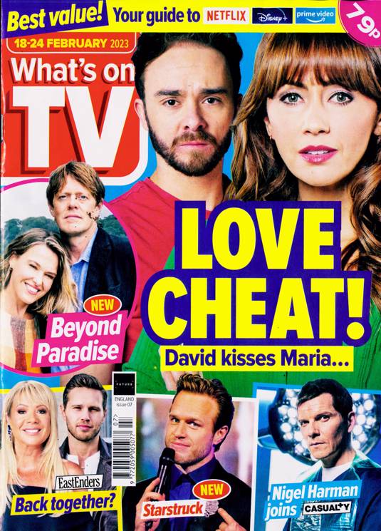 Whats On Tv England Magazine Subscription Buy at Newsstand.co.uk Television