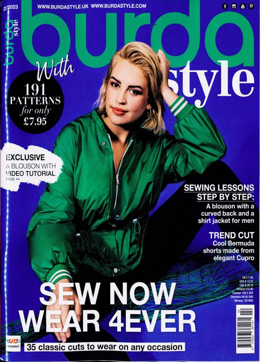 Burda Style Magazine Subscription | Buy at Newsstand.co.uk | Knitting ...