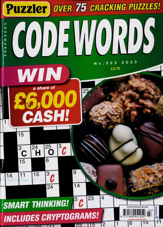 Puzzler Codewords Magazine Subscription | Buy at Newsstand.co.uk | Codeword