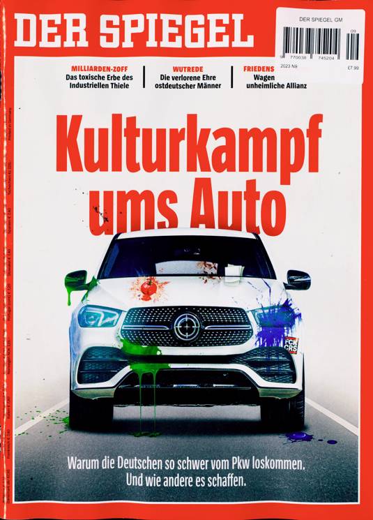 Autospiegel Cover im Deutschland Look