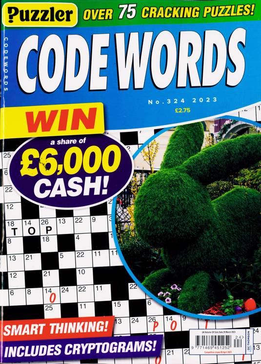 Puzzler Codewords Magazine Subscription | Buy at Newsstand.co.uk | Codeword