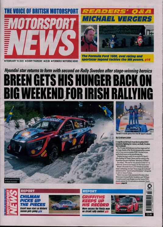 Motorsport News Magazine Subscription Buy at Newsstand.co.uk