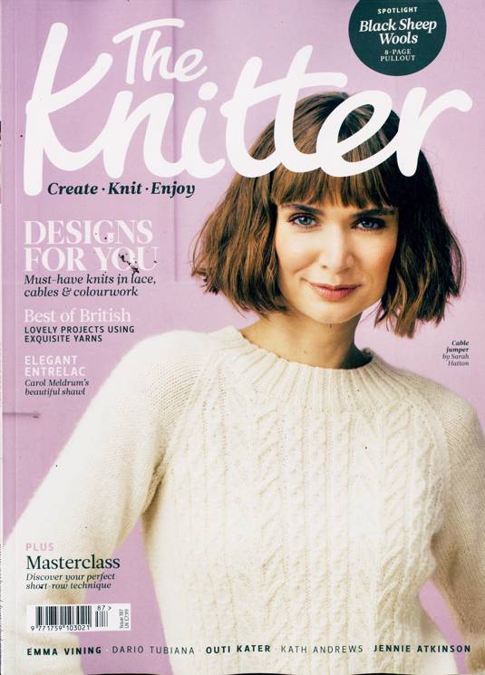 Knitter Magazine Subscription | Buy at Newsstand.co.uk | Knitting and ...