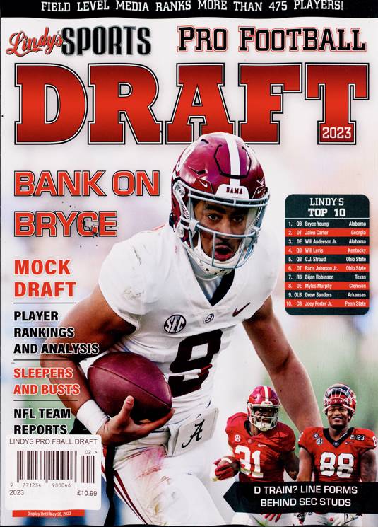 Lindys Pro Football Draft Magazine Subscription | Buy at Newsstand.co ...