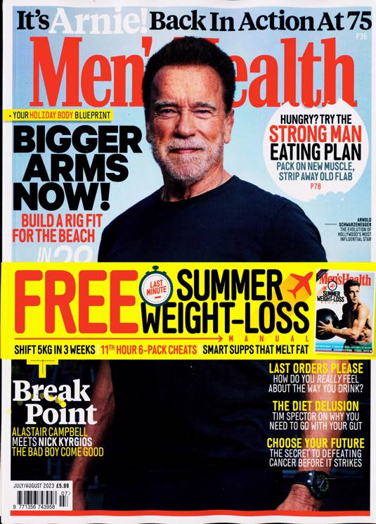 Mens Health Magazine Subscription Buy at Newsstand.co.uk General Men's