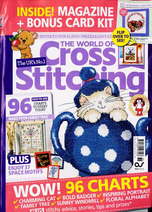 The World of Cross Stitching Magazine Subscription - Paper Magazines