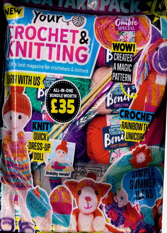 Your Crochet Knitting Magazine Subscription Buy at Newsstand.co.uk