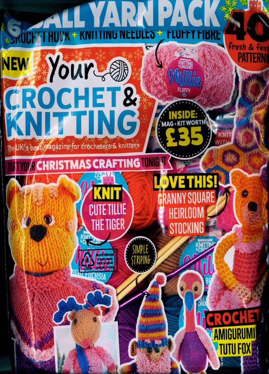 Your Crochet Knitting Magazine Subscription Buy at Newsstand.co.uk