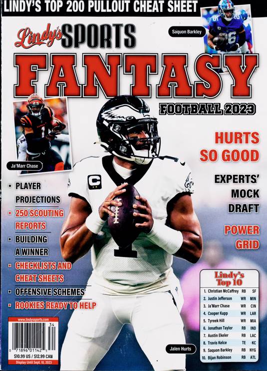 Lindys Fantasy Football Magazine Subscription Buy at Newsstand.co.uk