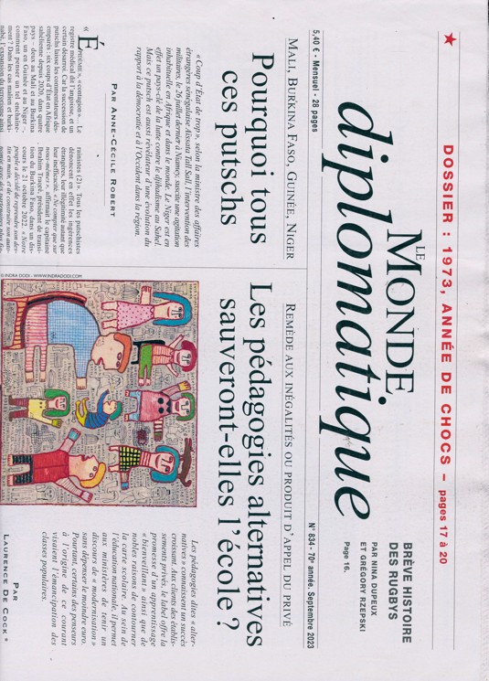 Le Monde Diplomatique Magazine Subscription Buy at Newsstand.co.uk French