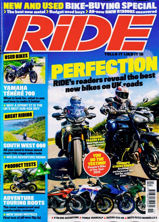 Ride Magazine Subscription | Buy at Newsstand.co.uk | Motorcycling