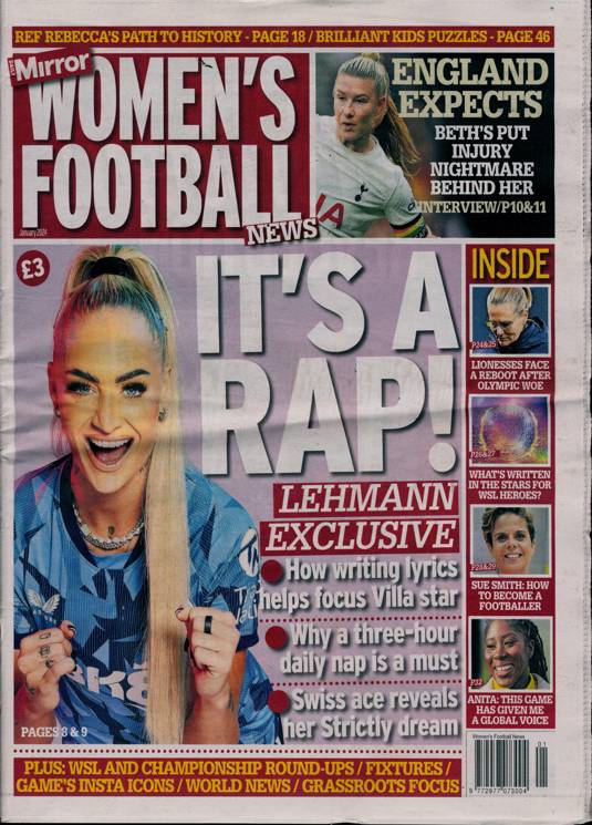 Womens Football News Magazine Subscription Buy at Newsstand.co.uk