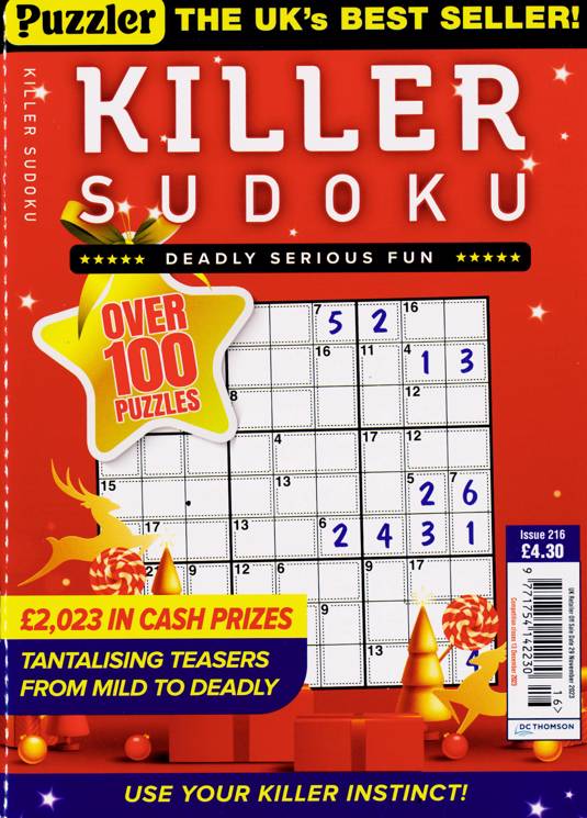 Killer Sudoku - Difícil 