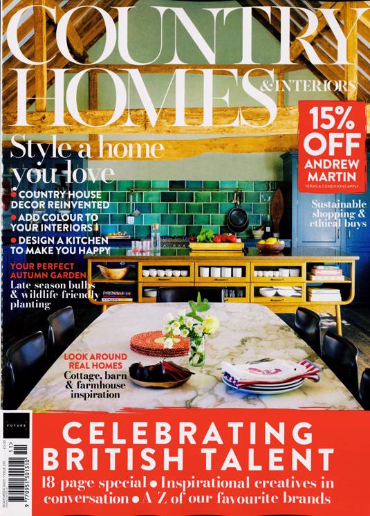 Country homes on sale and interiors