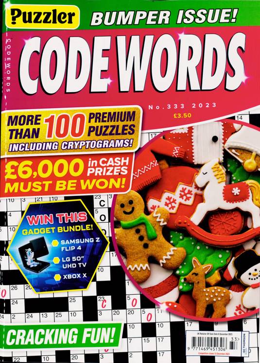 Puzzler Codewords Magazine Subscription | Buy at Newsstand.co.uk | Codeword