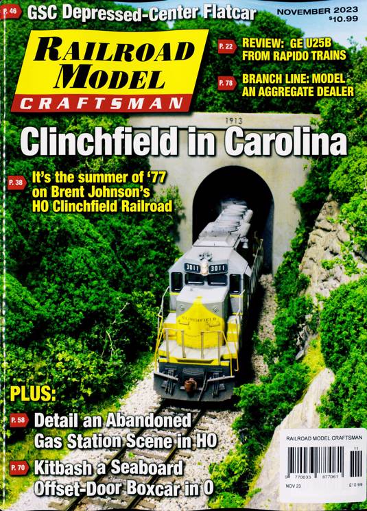 Railroad Model Craftsman Magazine Subscription Buy at Newsstand.co.uk