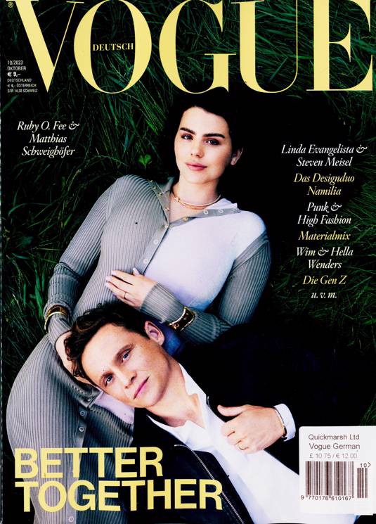 Vogue German Magazine Subscription | Buy at Newsstand.co.uk | German