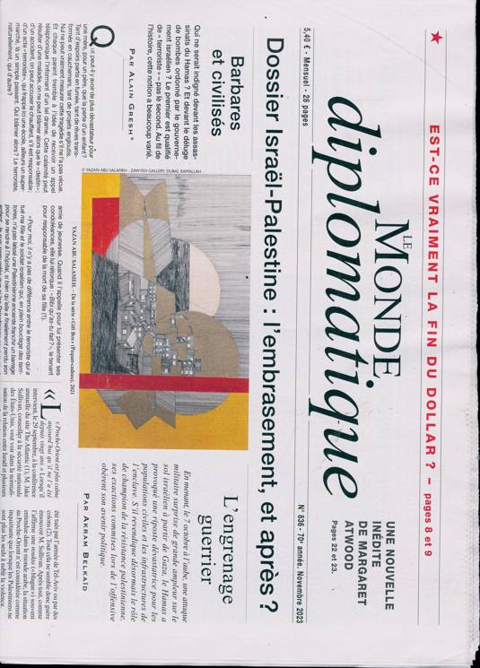 Le Monde Diplomatique Magazine Subscription Buy at Newsstand.co.uk French