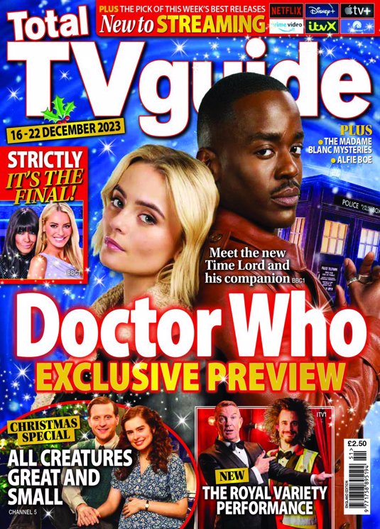 Total Tv Guide England Magazine Subscription Buy at Newsstand.co.uk Television