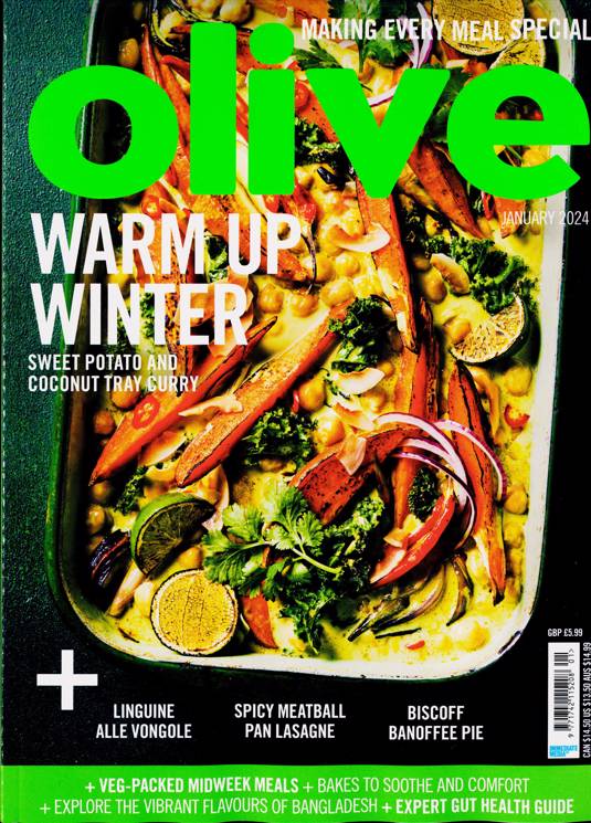 Olive Magazine Subscription Buy at Newsstand.co.uk Cooking & Food