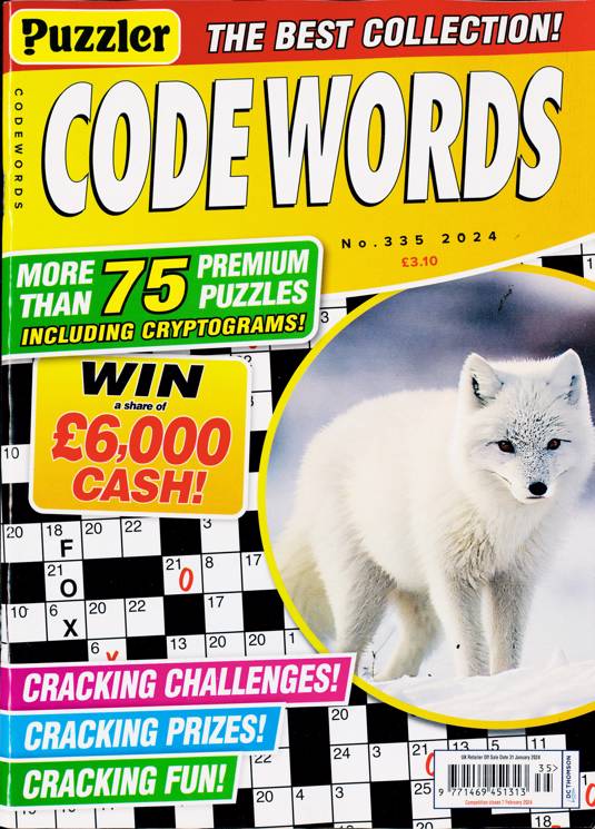 Puzzler Codewords Magazine Subscription | Buy at Newsstand.co.uk | Codeword