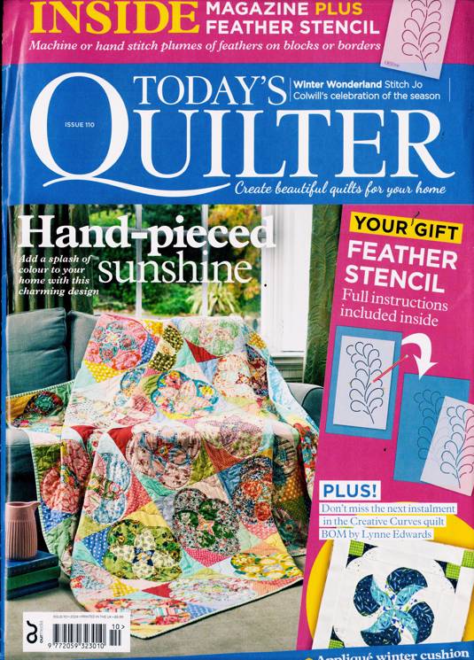 Todays Quilter Magazine Subscription Buy at Newsstand.co.uk Quilting
