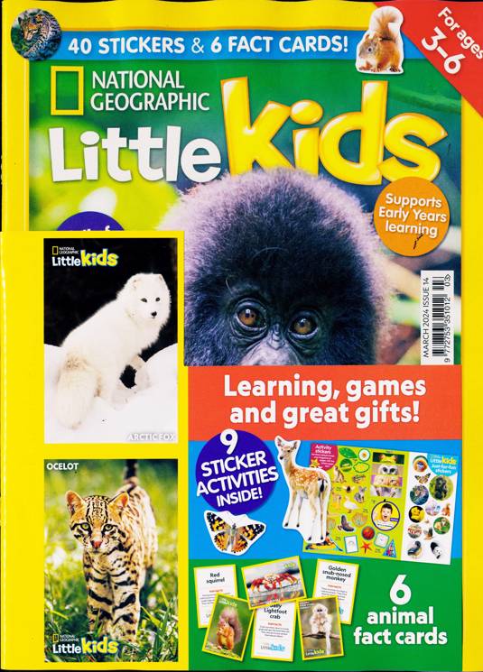 Nat Geo Little Kids Magazine Subscription | Buy at Newsstand.co.uk