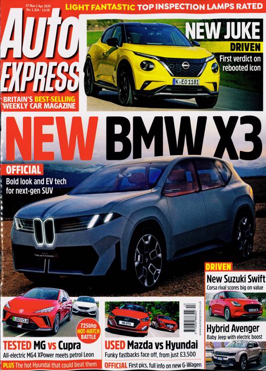 Auto Express Magazine Subscription | Buy at Newsstand.co.uk | General Car