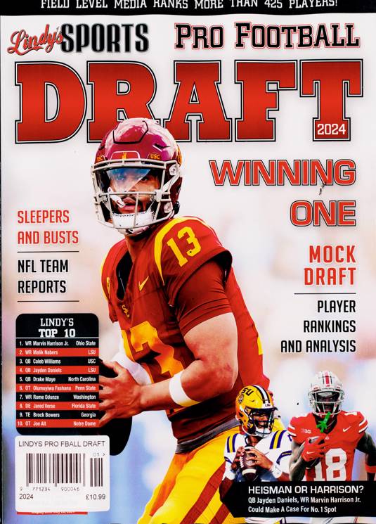 Lindys Pro Football Draft Magazine Subscription Buy at Newsstand.co