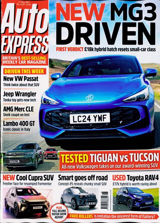 Auto Express Magazine Subscription | Buy at Newsstand.co.uk | General Car