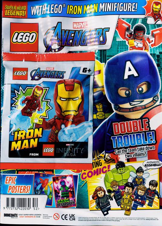 Lego Superhero Legends Magazine Subscription Buy at Newsstand Lego