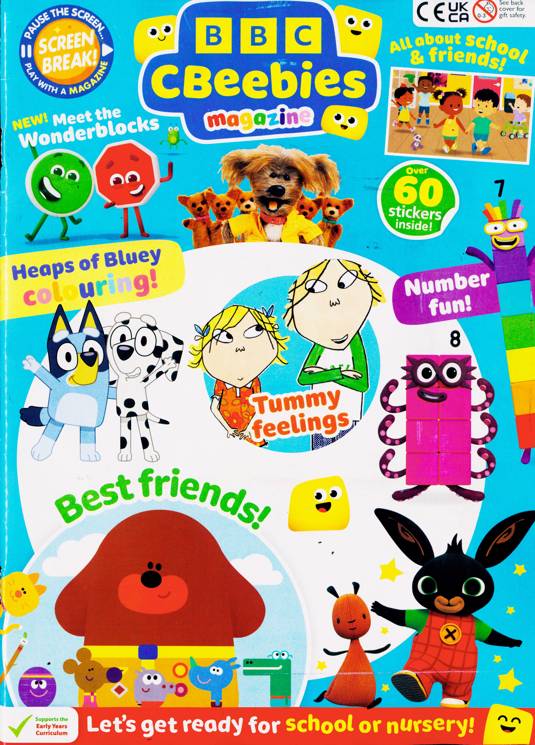 Cbeebies Magazine Subscription Buy At Newsstand co uk Pre School